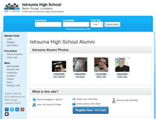 Tablet Screenshot of istroumahighschool.org